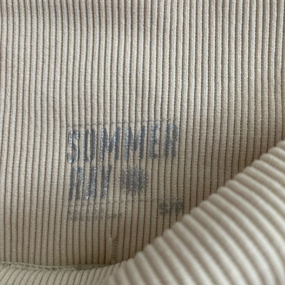 Sommer Ray women's small ribbed fitted shorts - Picture 3 of 5